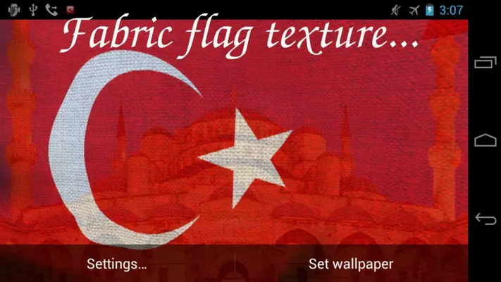 Turkey Flag android App screenshot 3